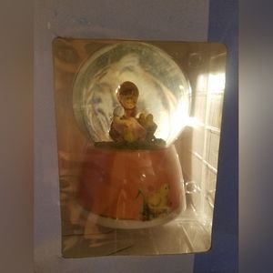 Goebel M.J. Hummel MIH Chicken girl water globe